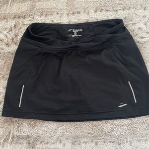 Sweet black athletic skirt with undershorts. Size S by Brooks